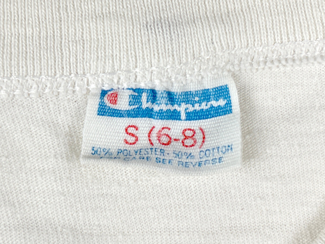 VTG '80S KIDS CHAMPION RAGLAN SHIRT