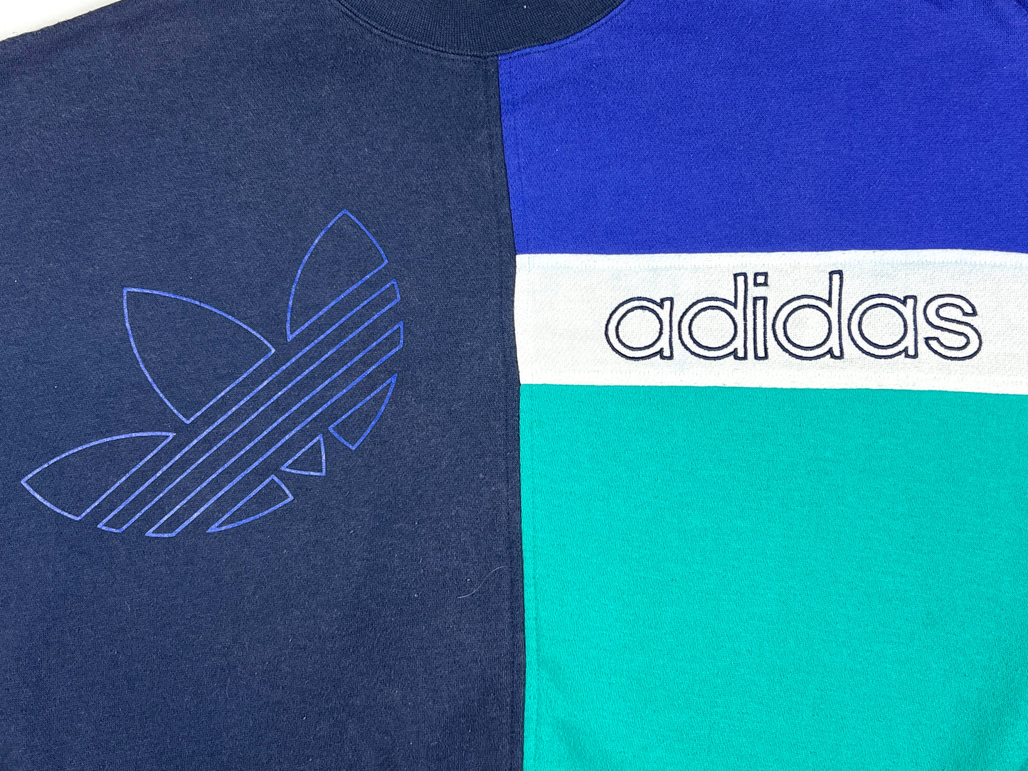 VTG ADIDAS COLORBLOCK SWEATER