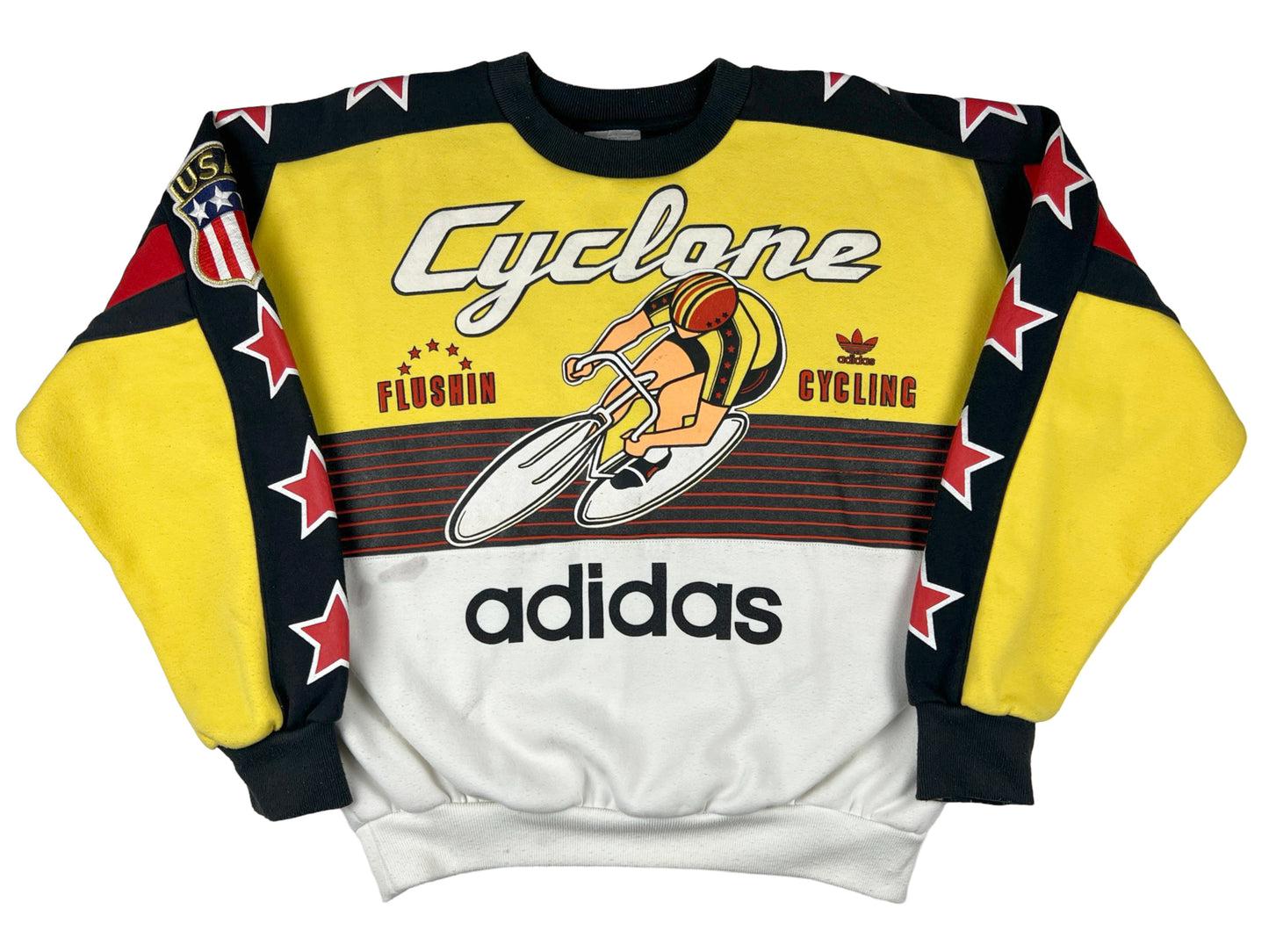 VTG ADIDAS CYCLONE CYCLING CREWNECK