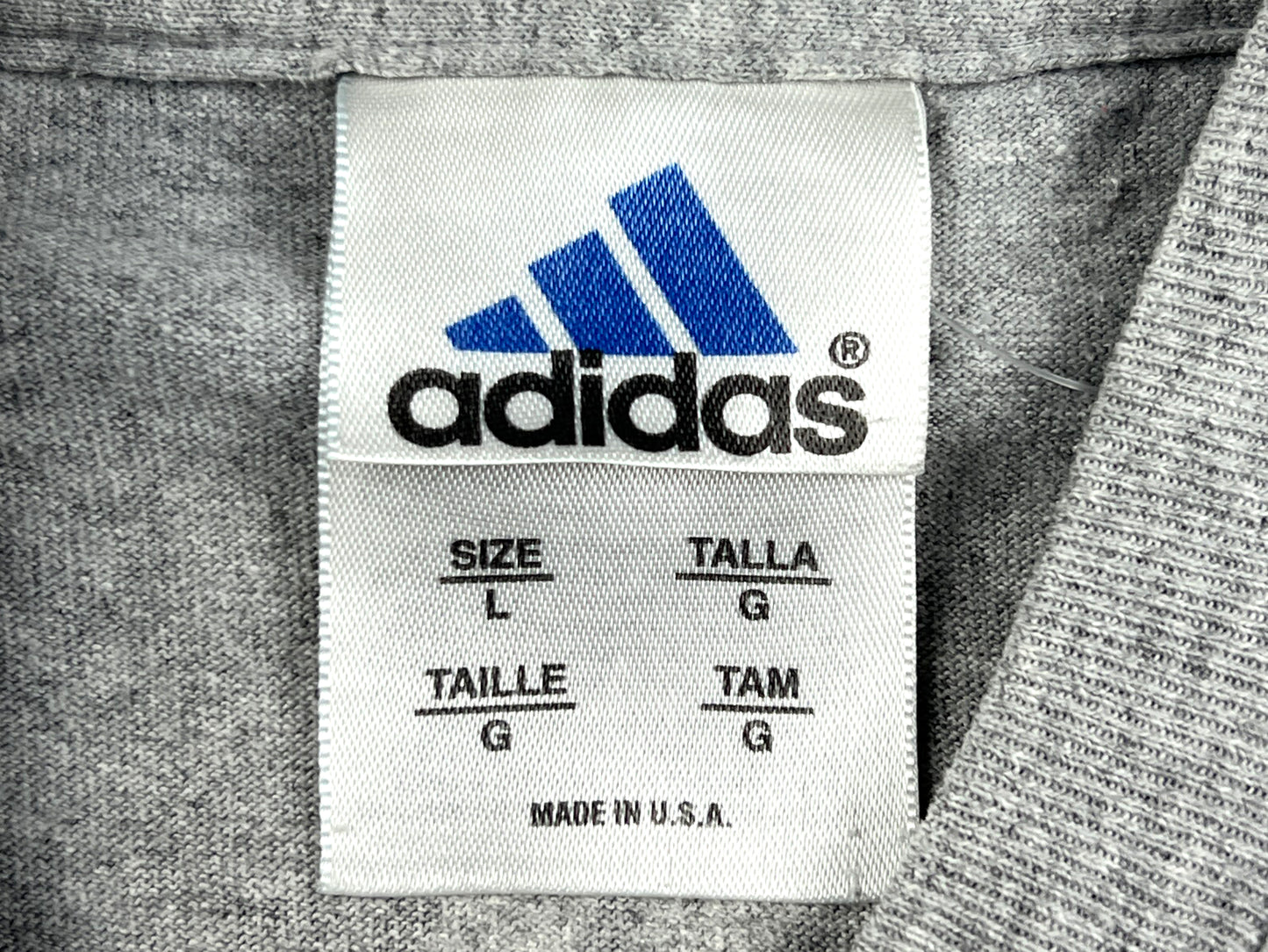 VTG ADIDAS BLOCK T-SHIRT