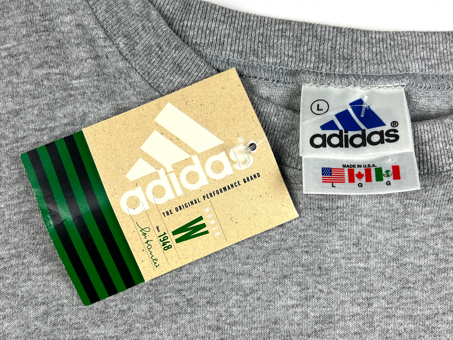 VTG ADIDAS EMBROIDERED T-SHIRT