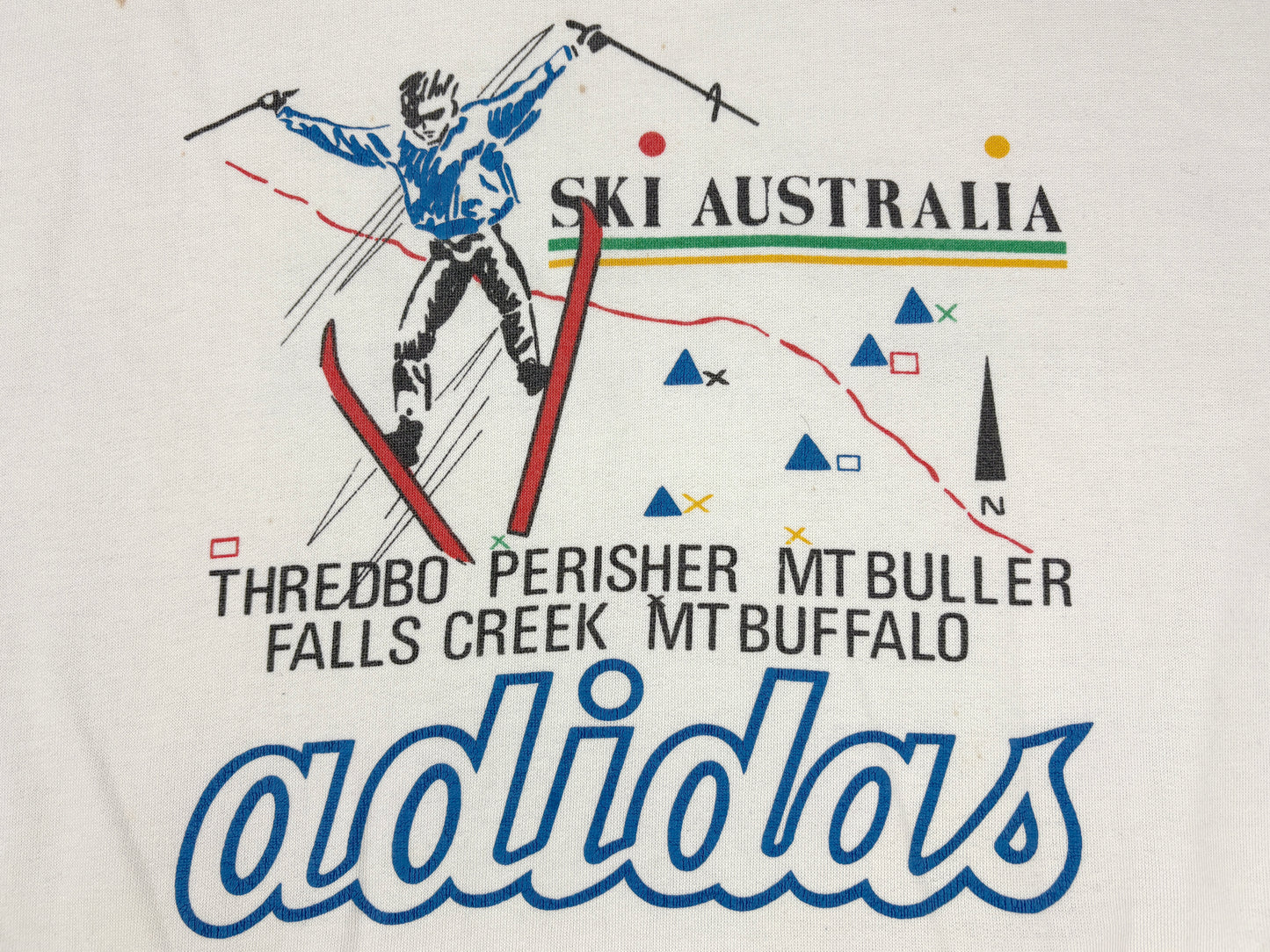 VTG '90S ADIDAS SKI AUSTRALIA SWEATER