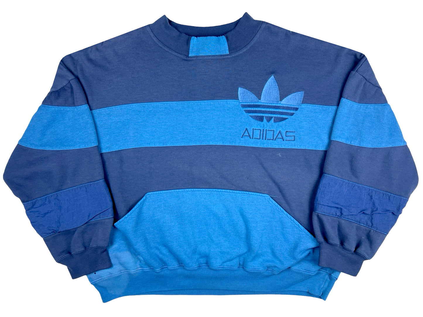 VTG ADIDAS TREFOIL POCKET CREWNECK