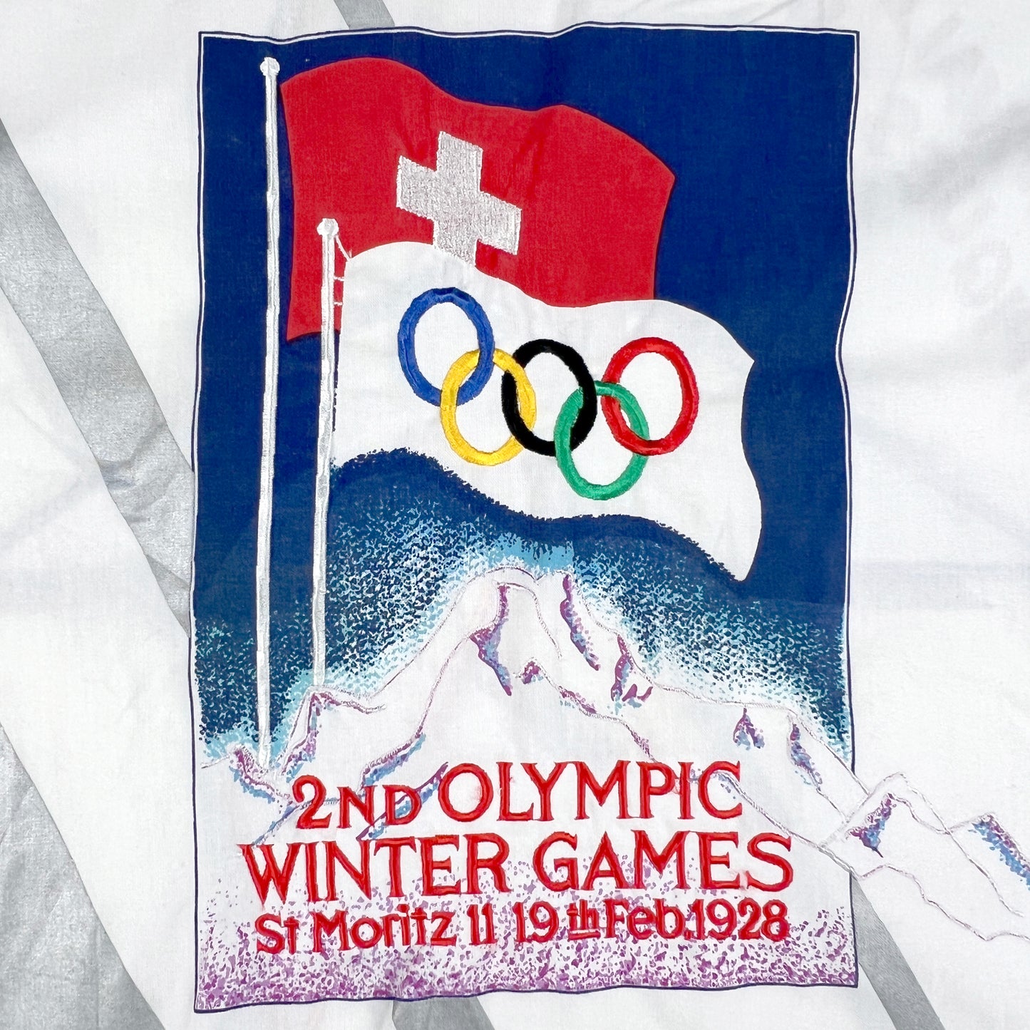 VTG ADIDAS 2ND WINTER GAMES SWEATER