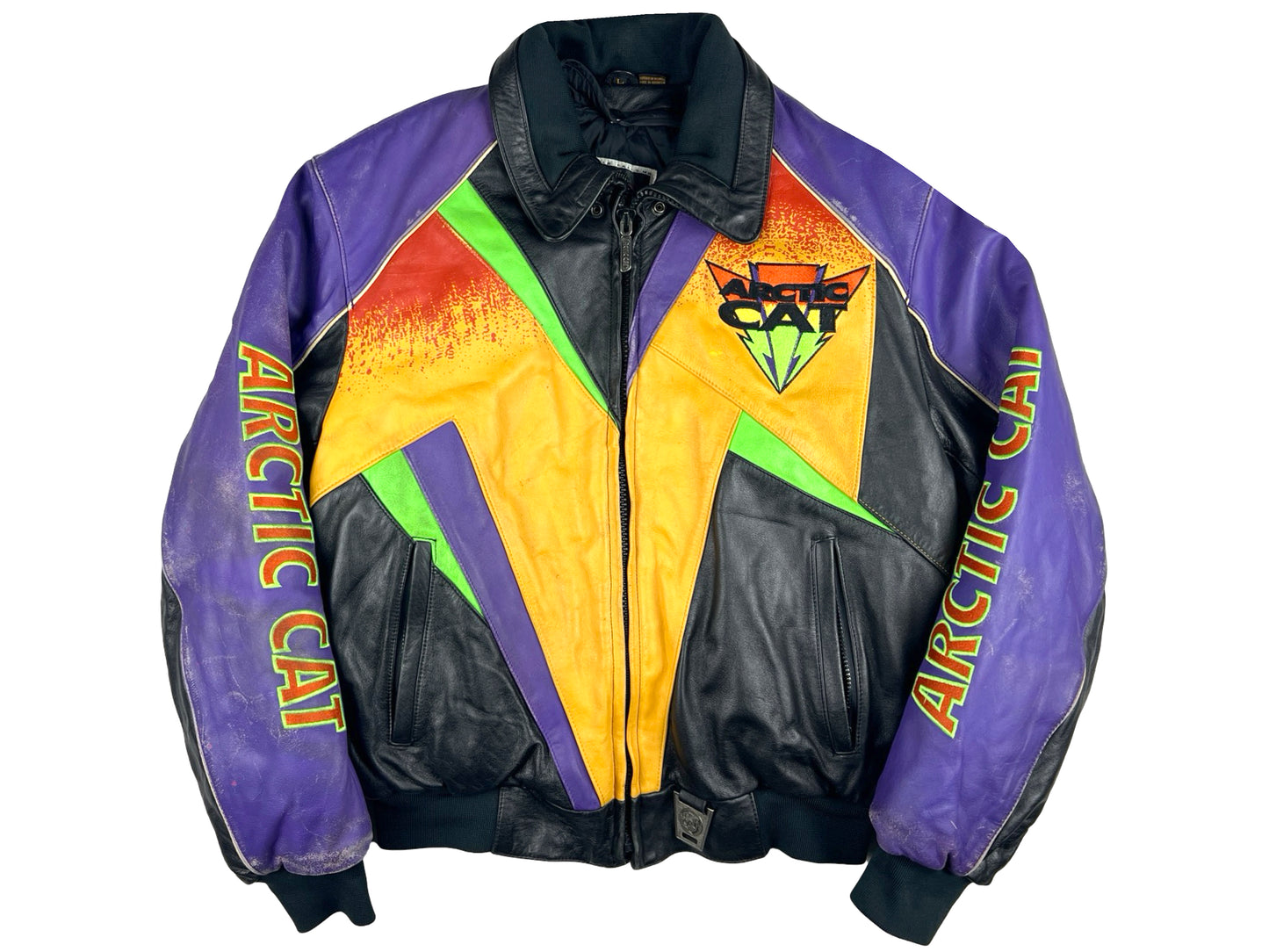VTG ARCTIC CAT LEATHER JACKET