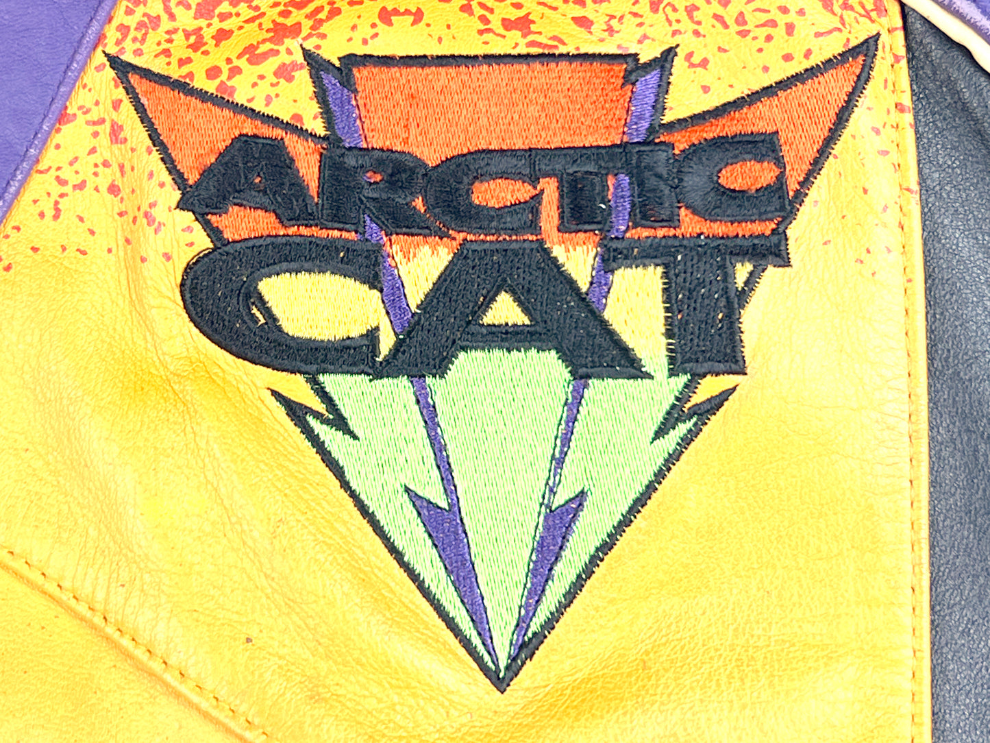 VTG ARCTIC CAT LEATHER JACKET