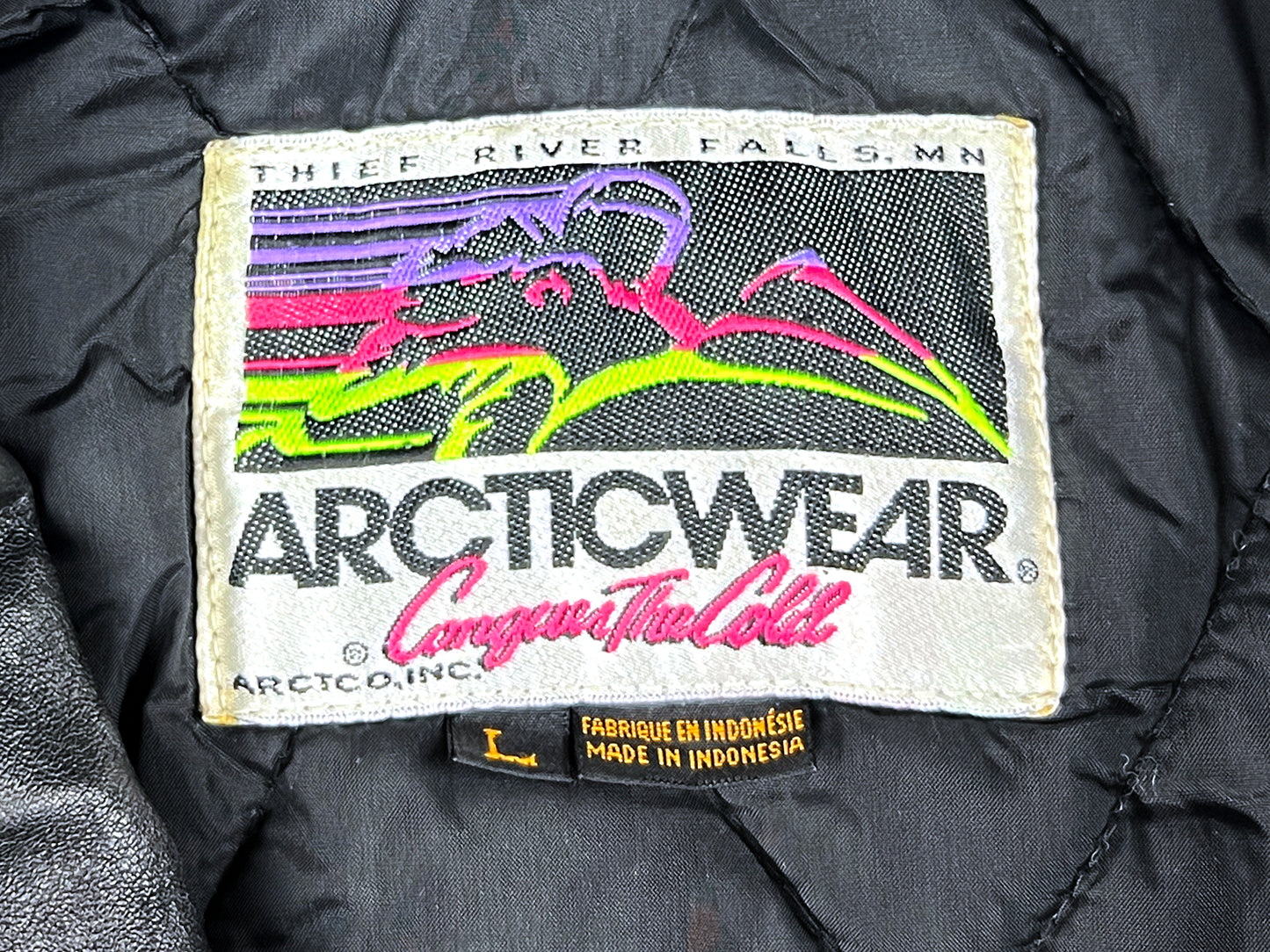 VTG ARCTIC CAT LEATHER JACKET