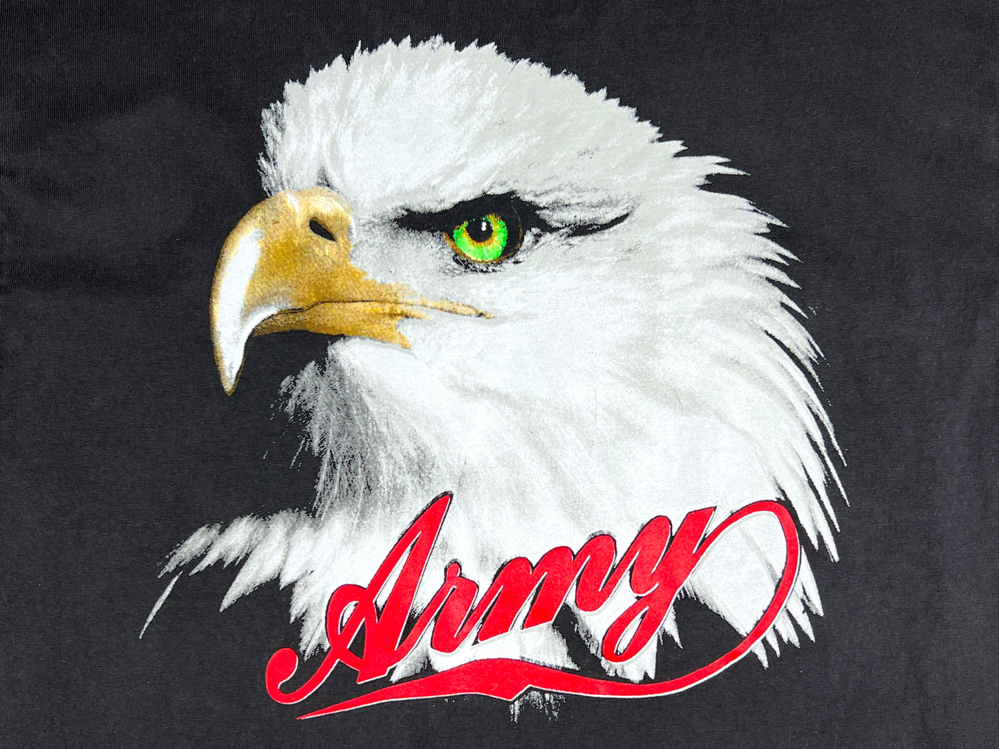 VTG ARMY BALD EAGLE SHIRT