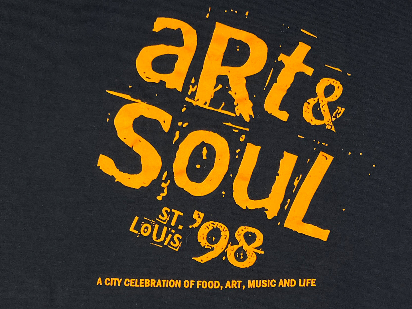 VTG '98 ART & SOUL FESTIVAL T-SHIRT