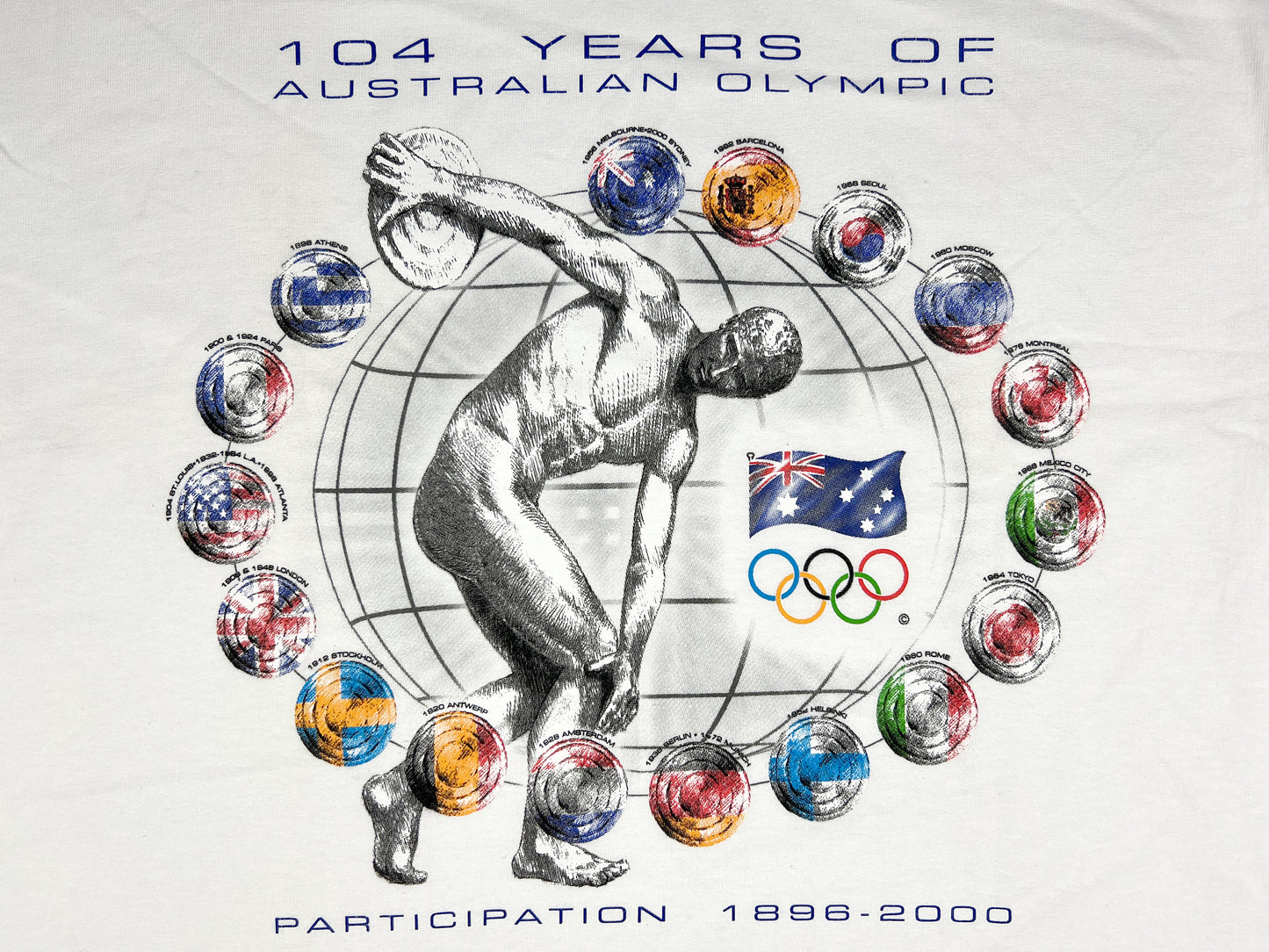 '00 AUSTRALIAN OLYMPICS T-SHIRT