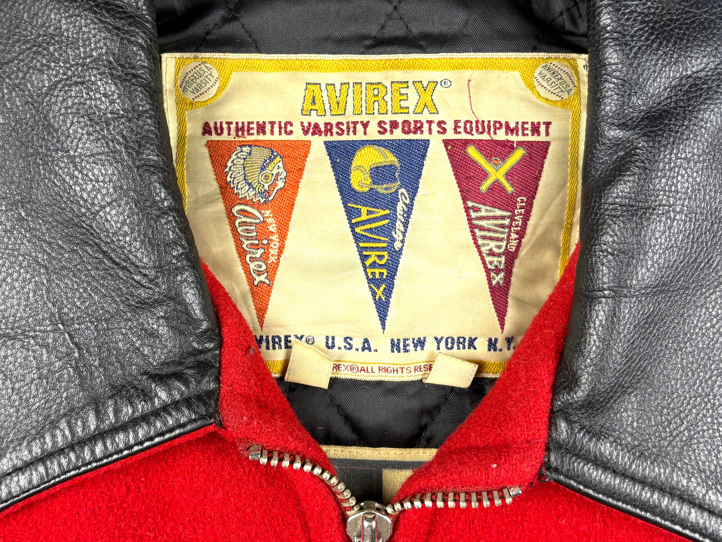 VTG AVIREX LEAGUE JACKET