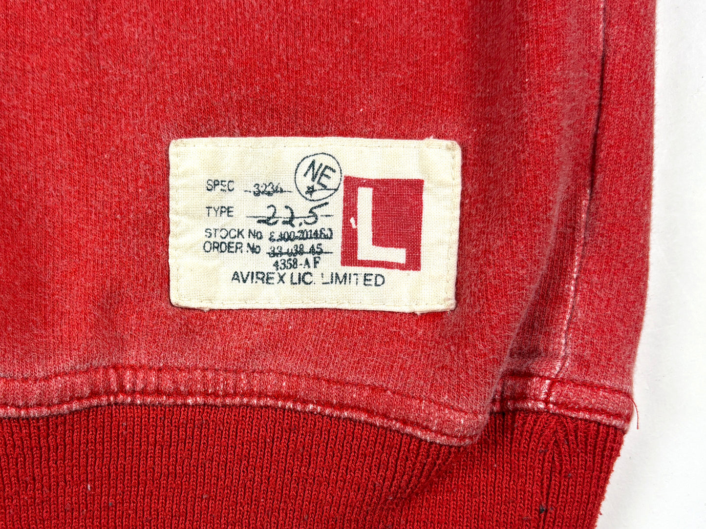 VTG AVIREX USA WRIGLEY FIELD SWEATER