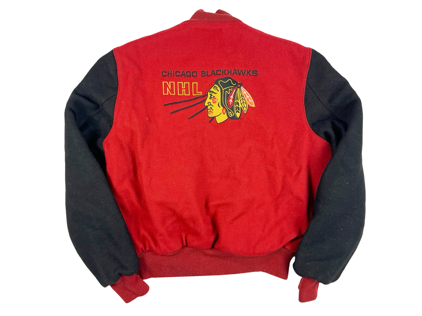 VTG NHL CHICAGO BLACKHAWKS VARSITY JACKET
