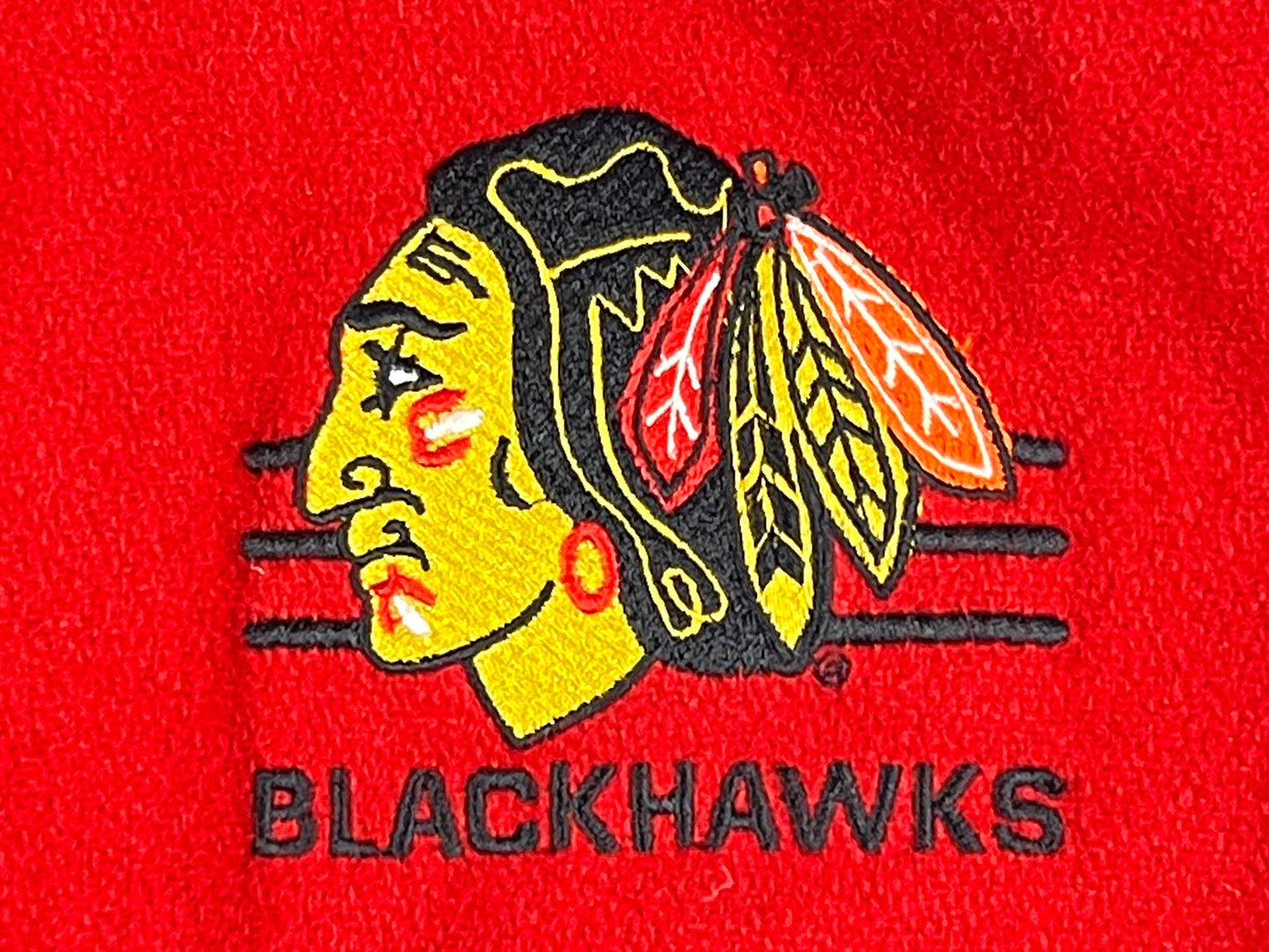 VTG NHL CHICAGO BLACKHAWKS VARSITY JACKET