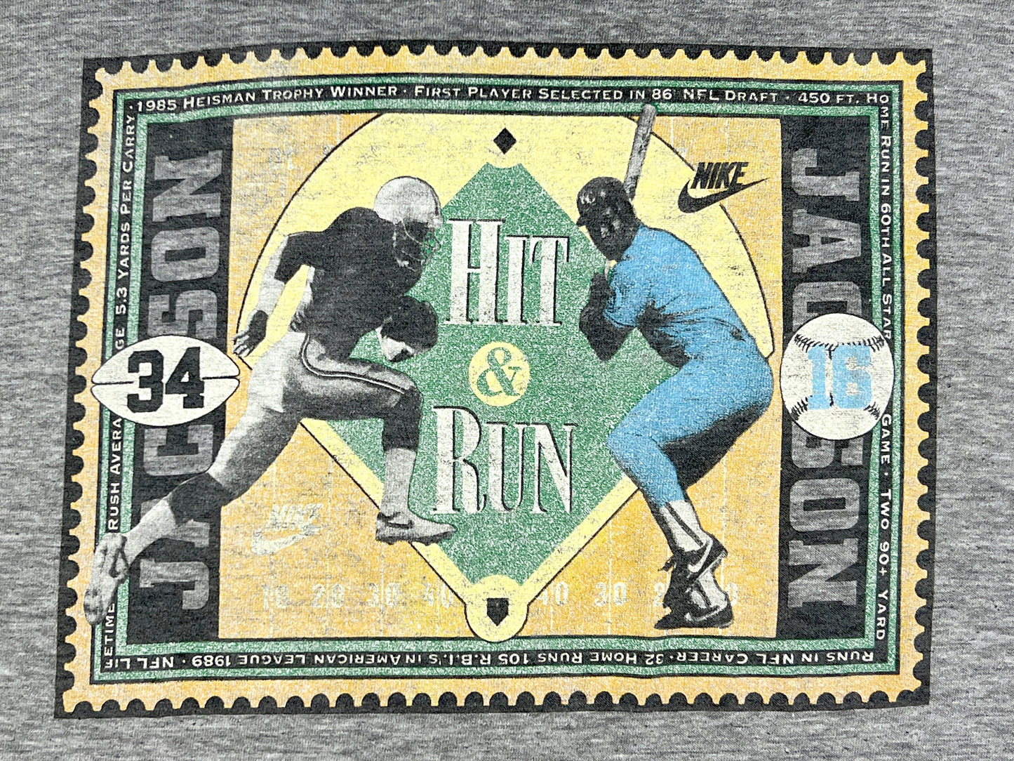 VTG '90S NIKE HIT & RUN T-SHIRT