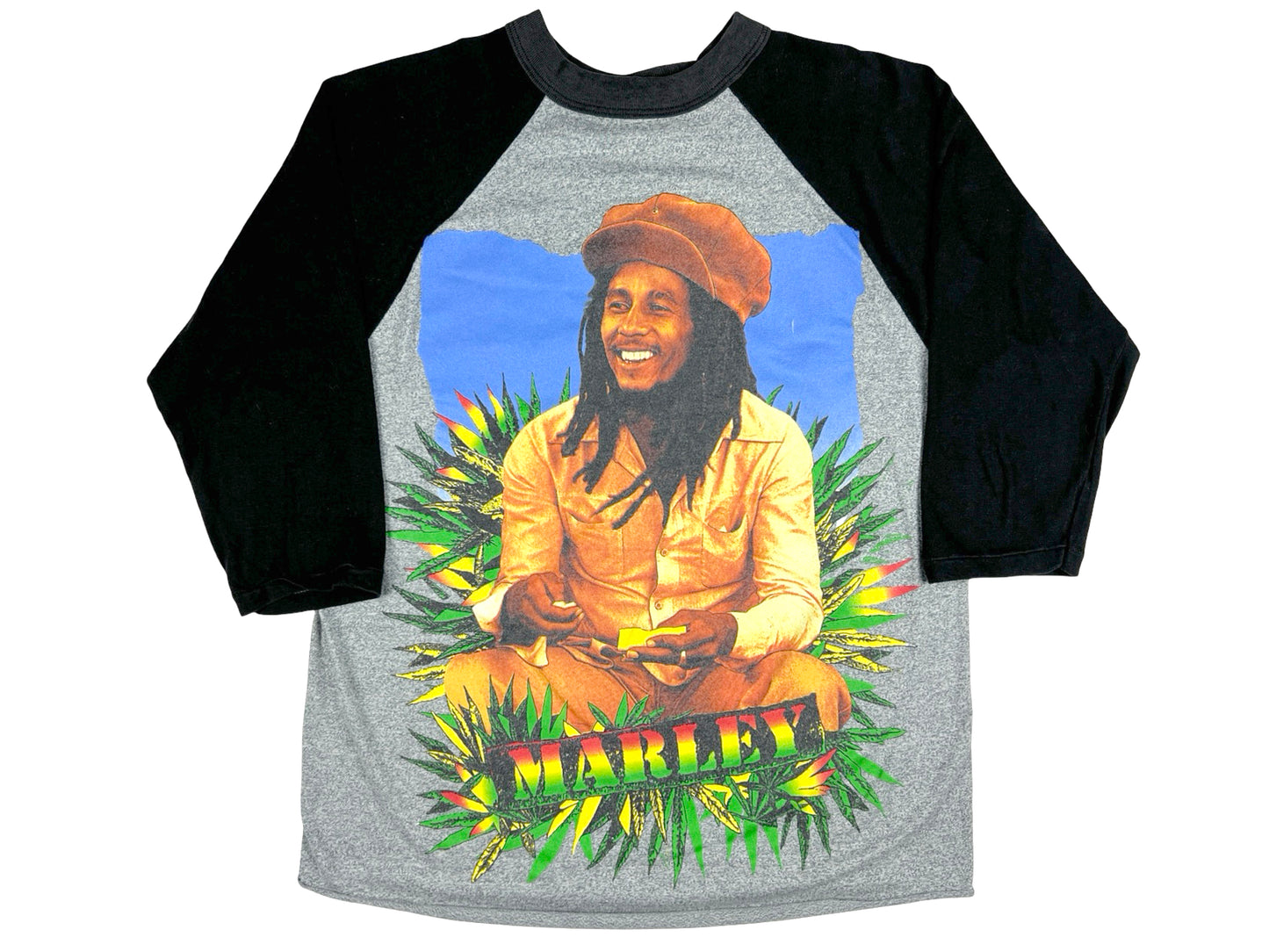 VTG BOB MARLEY RAGLAN SHIRT