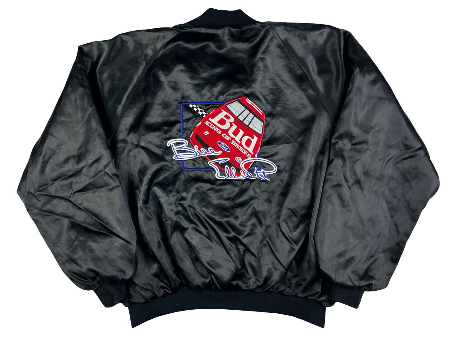 VTG BILL ELLIOTT SATIN JACKET