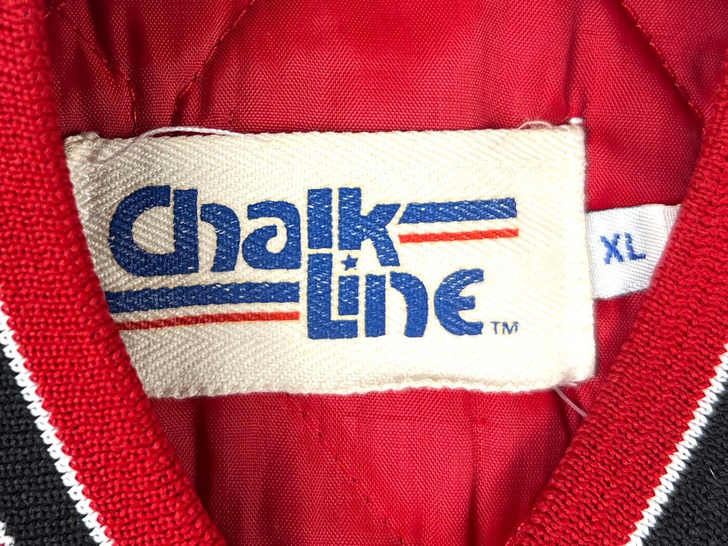 VTG CHICAGO BULLS CHALK LINE JACKET