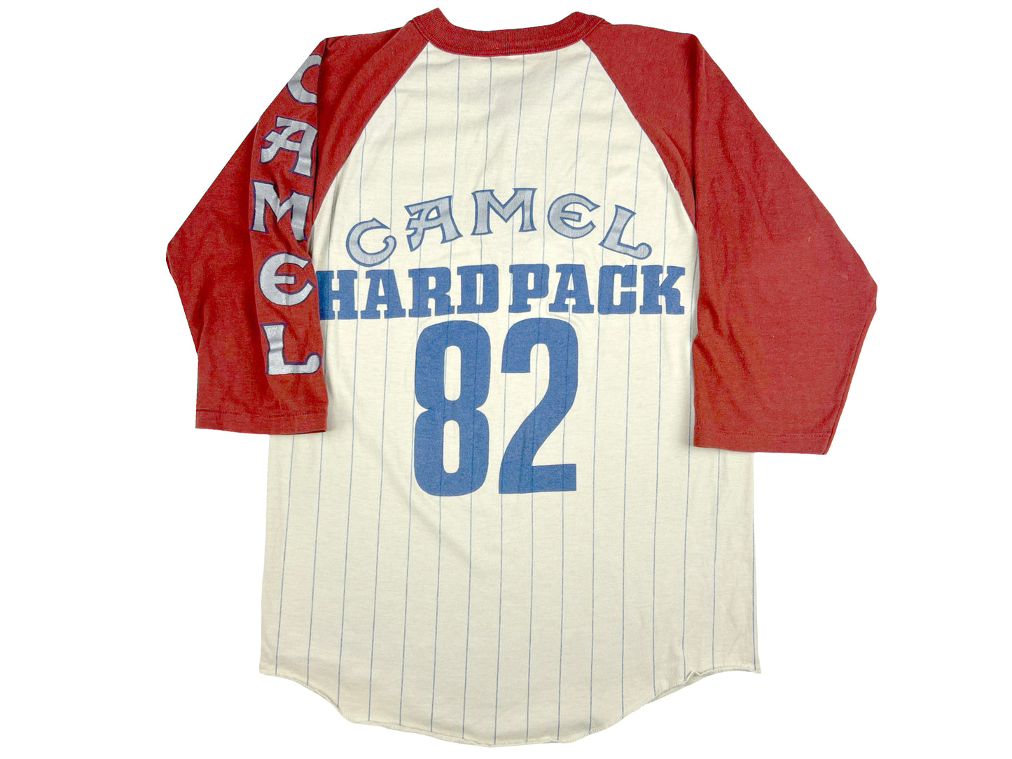 VTG '82 CAMEL HARD PACK BASEBALL SHIRT