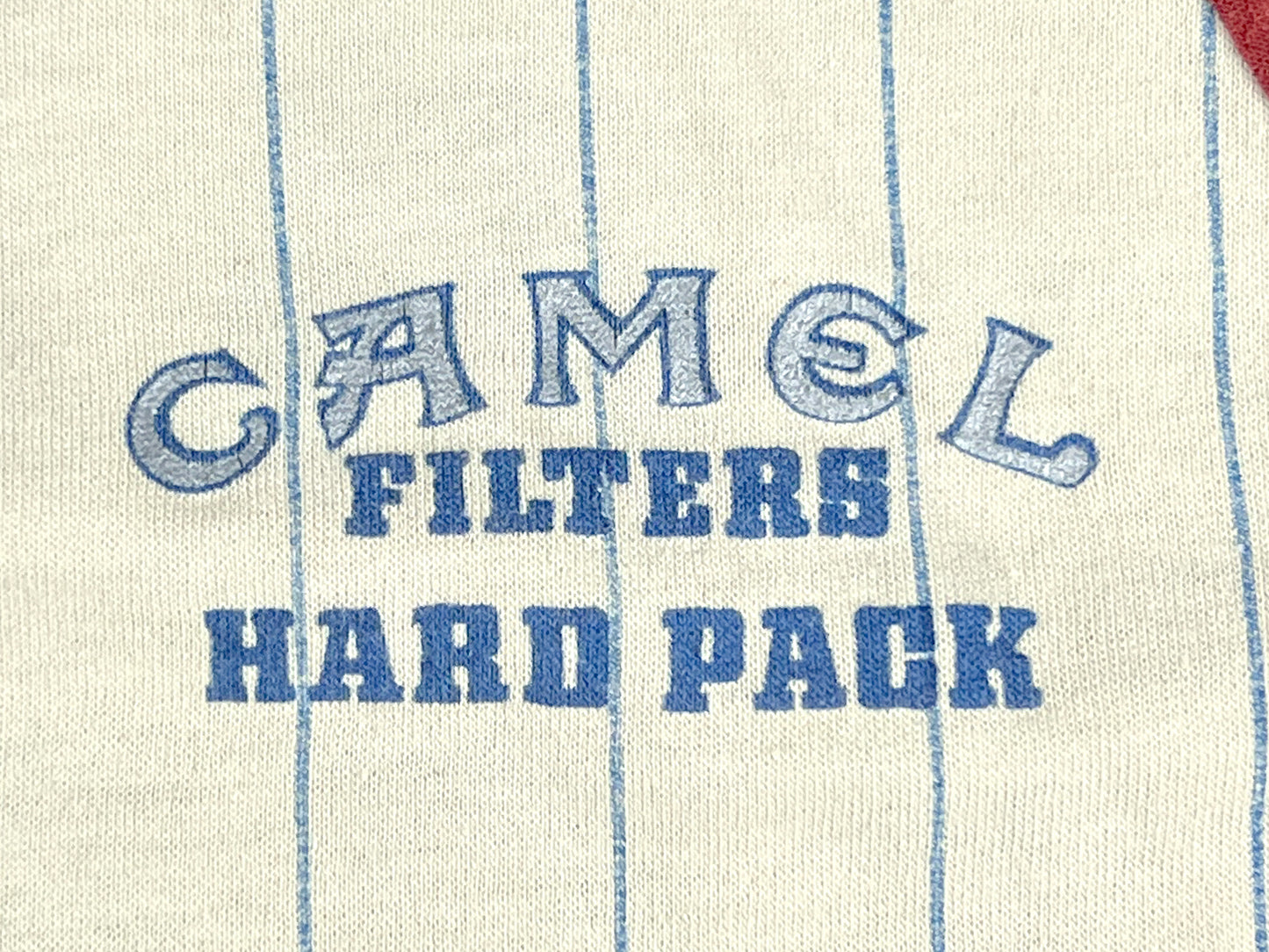 VTG '82 CAMEL HARD PACK BASEBALL SHIRT