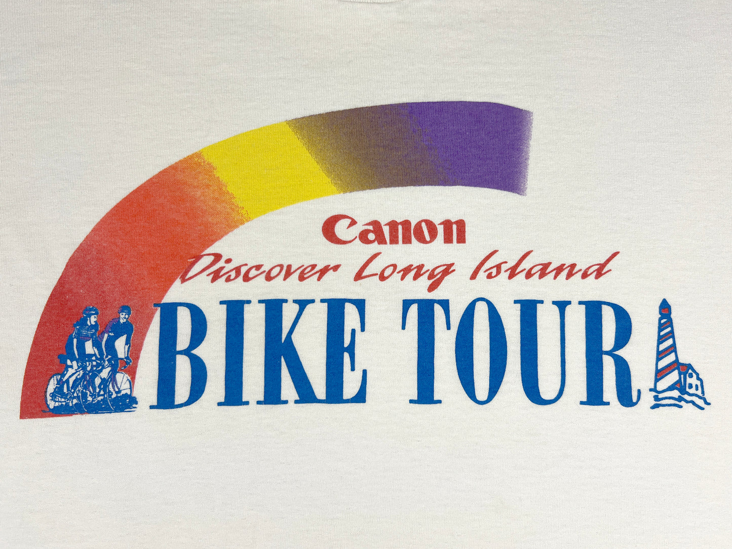 VTG '90S CANON LONG ISLAND BIKE TOUR T-SHIRT