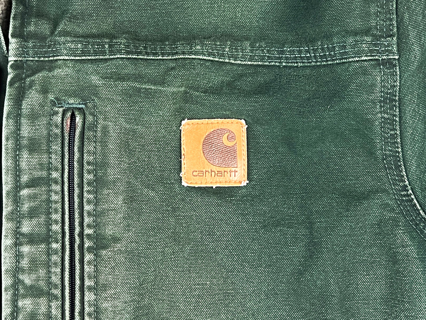 VTG CARHARTT FLEECE LINED CHORE COAT