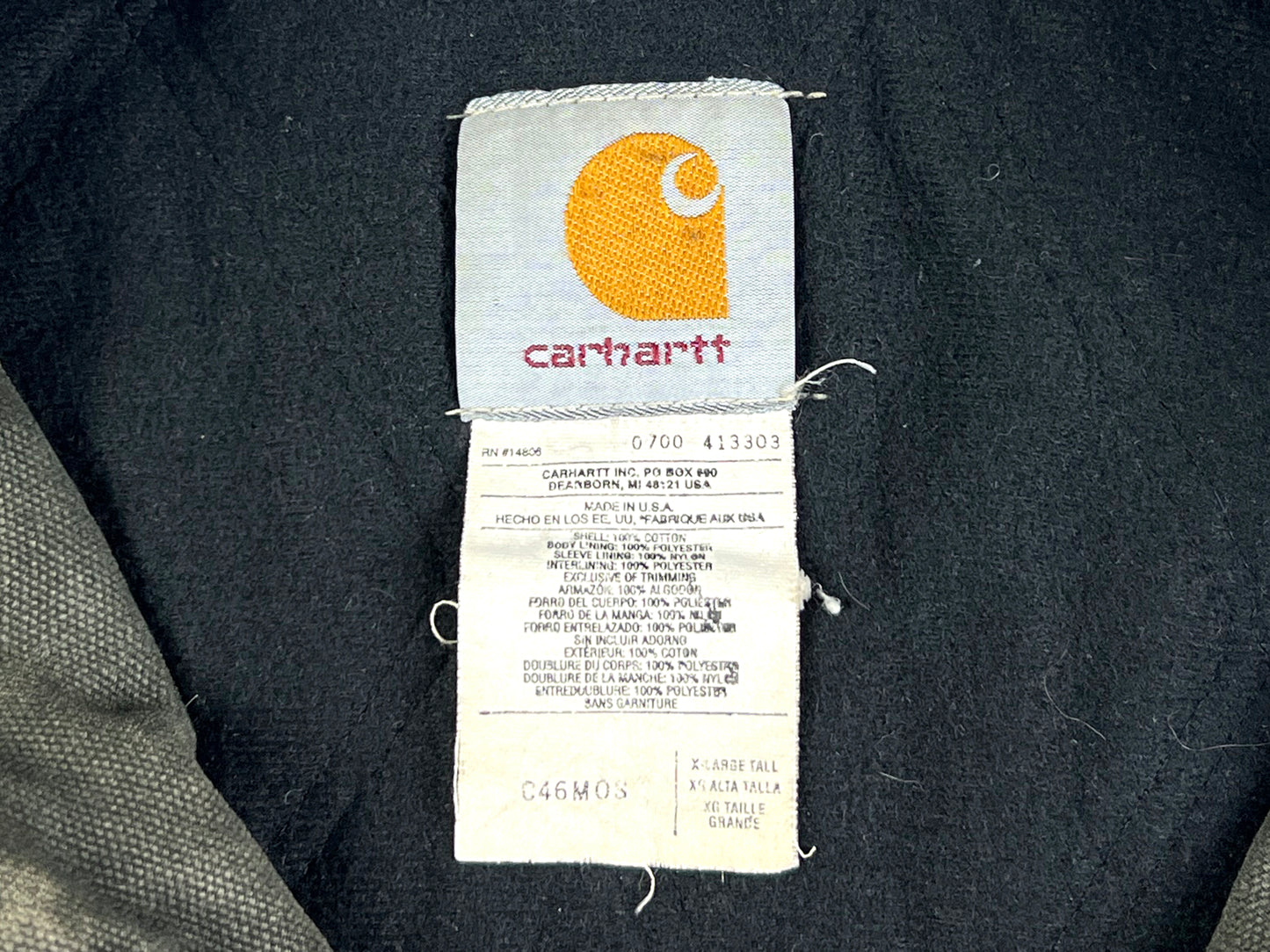 VTG CARHARTT LINED JACKET