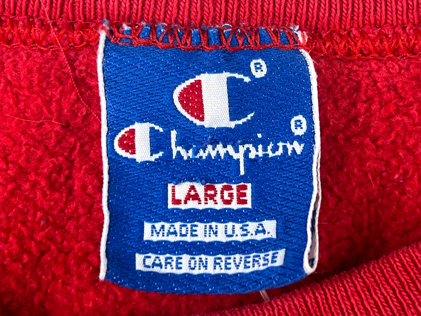 VTG CHAMPION SCRIPT CREWNECK