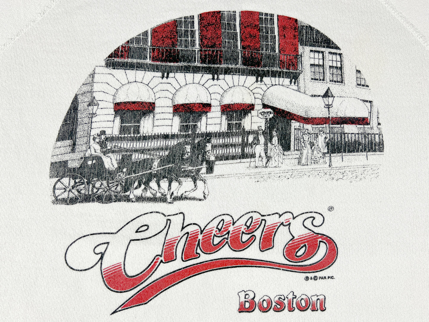 VTG CHEERS BOSTON SWEATER
