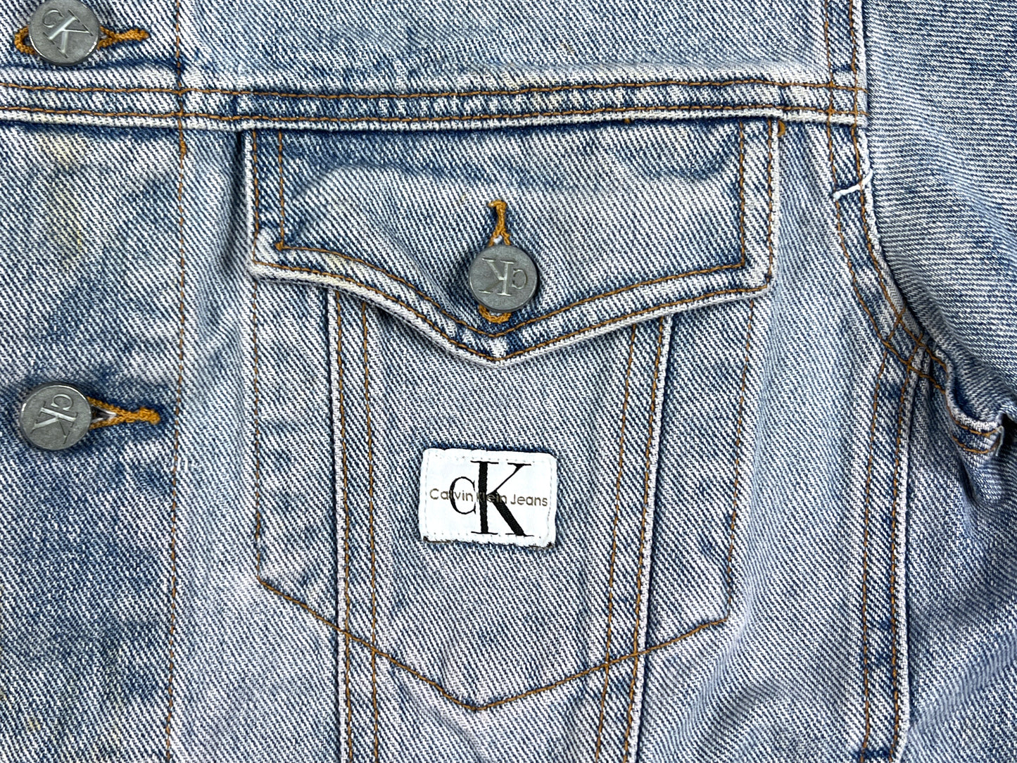 VTG CALIVN KLEIN JEANS DENIM JACKET