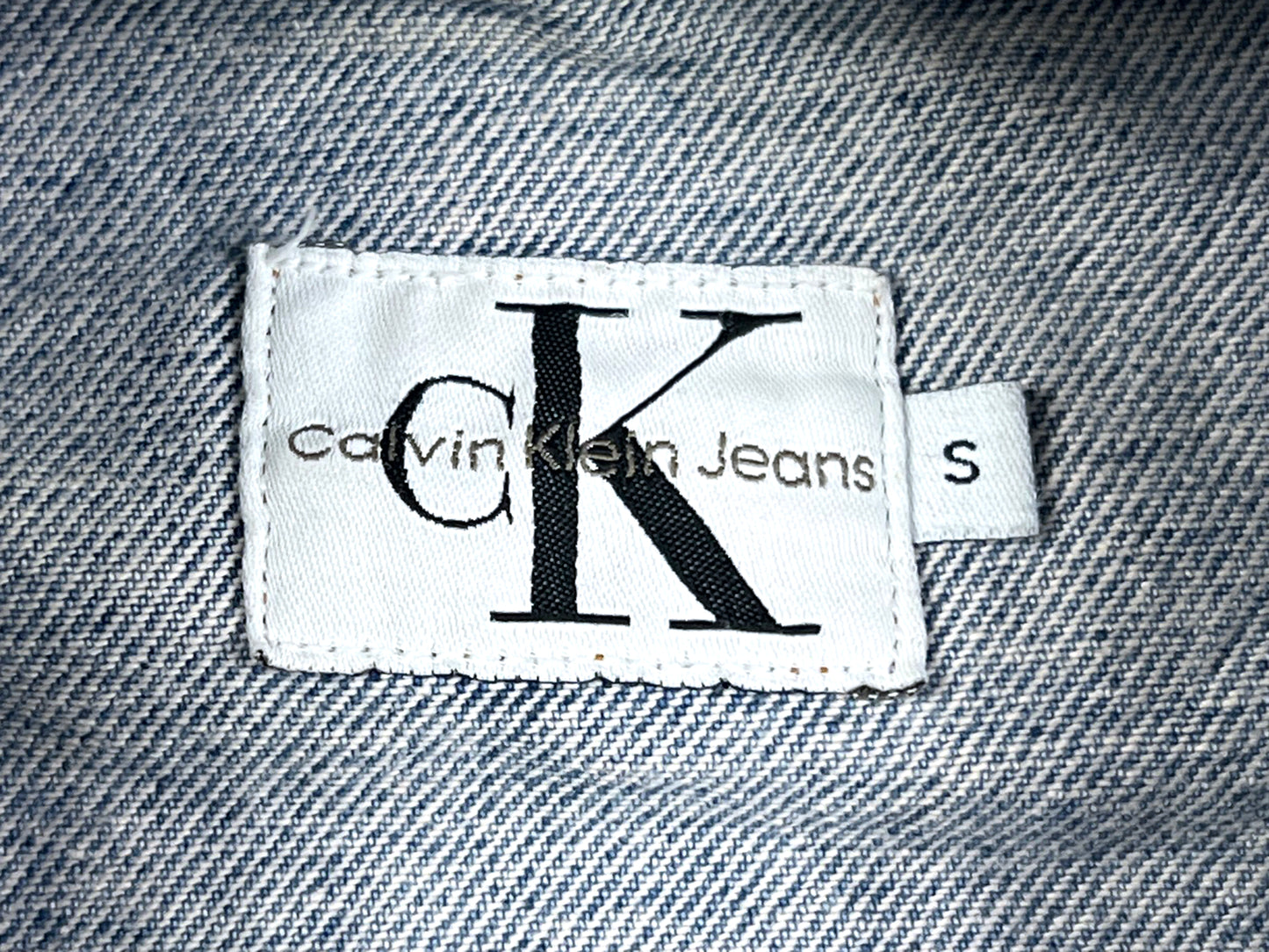 VTG CALIVN KLEIN JEANS DENIM JACKET
