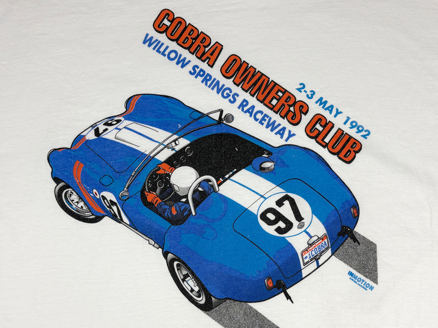 VTG '92 COBRA OWNERS CLUB T-SHIRT