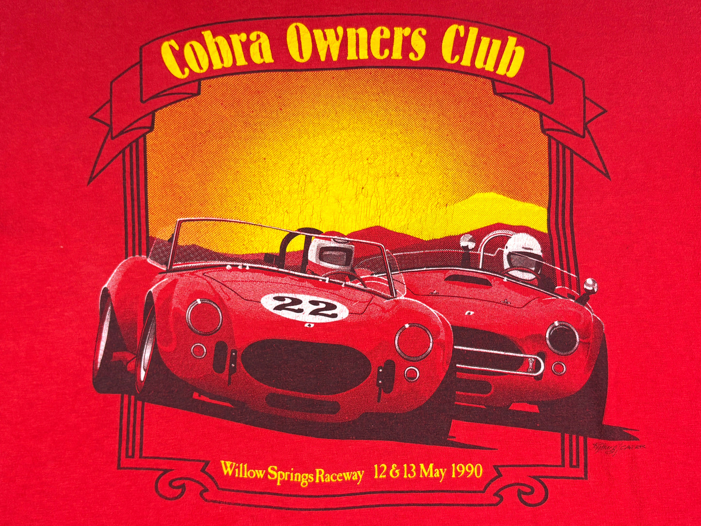 VTG '91 COBRA OWNERS CLUB T-SHIRT