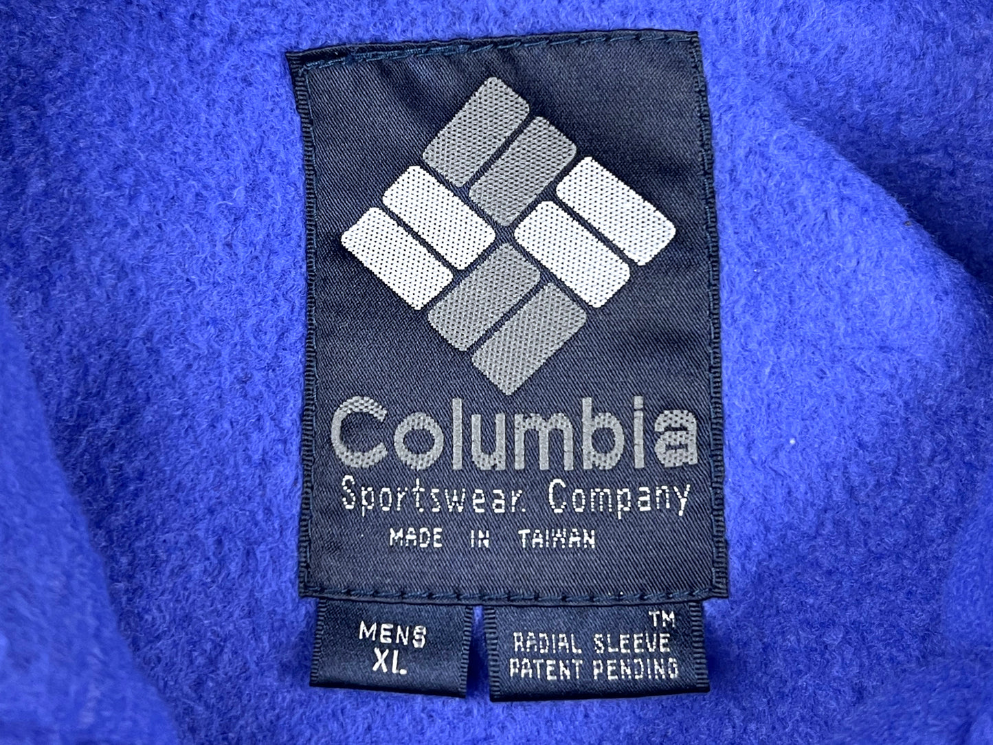 VTG COLUMBIA FLEECE LINED SHELL JACKET