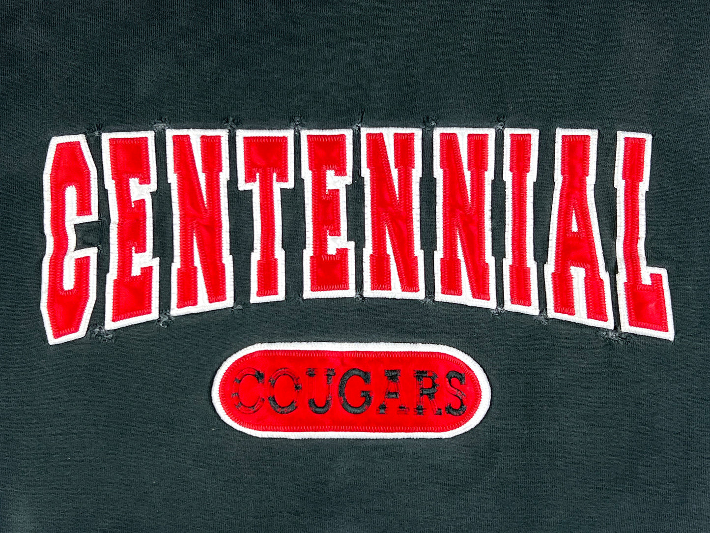 VTG CENTENNIAL COUGARS SWEATER