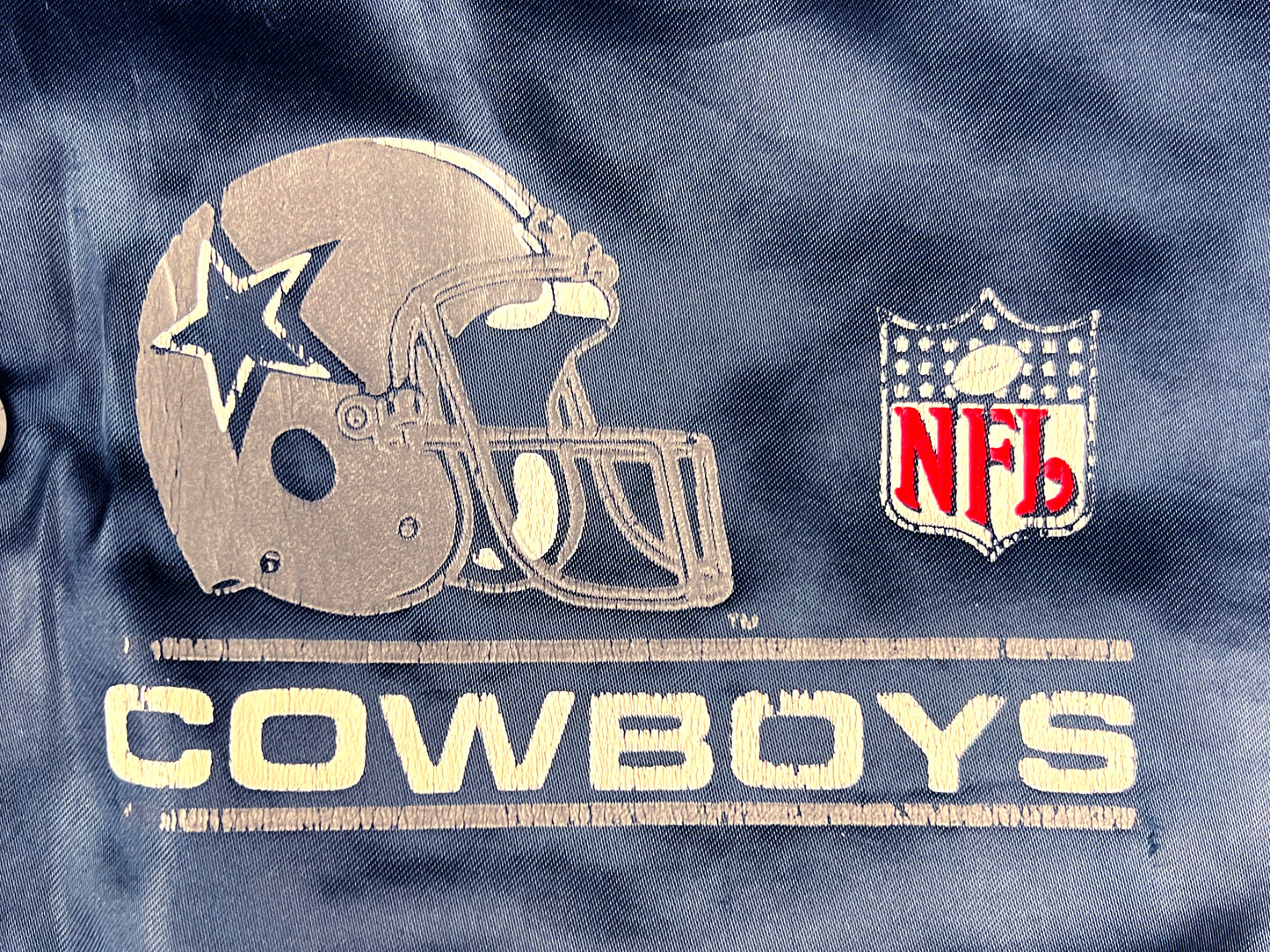 VTG COWBOYS CHALKLINE JACKET