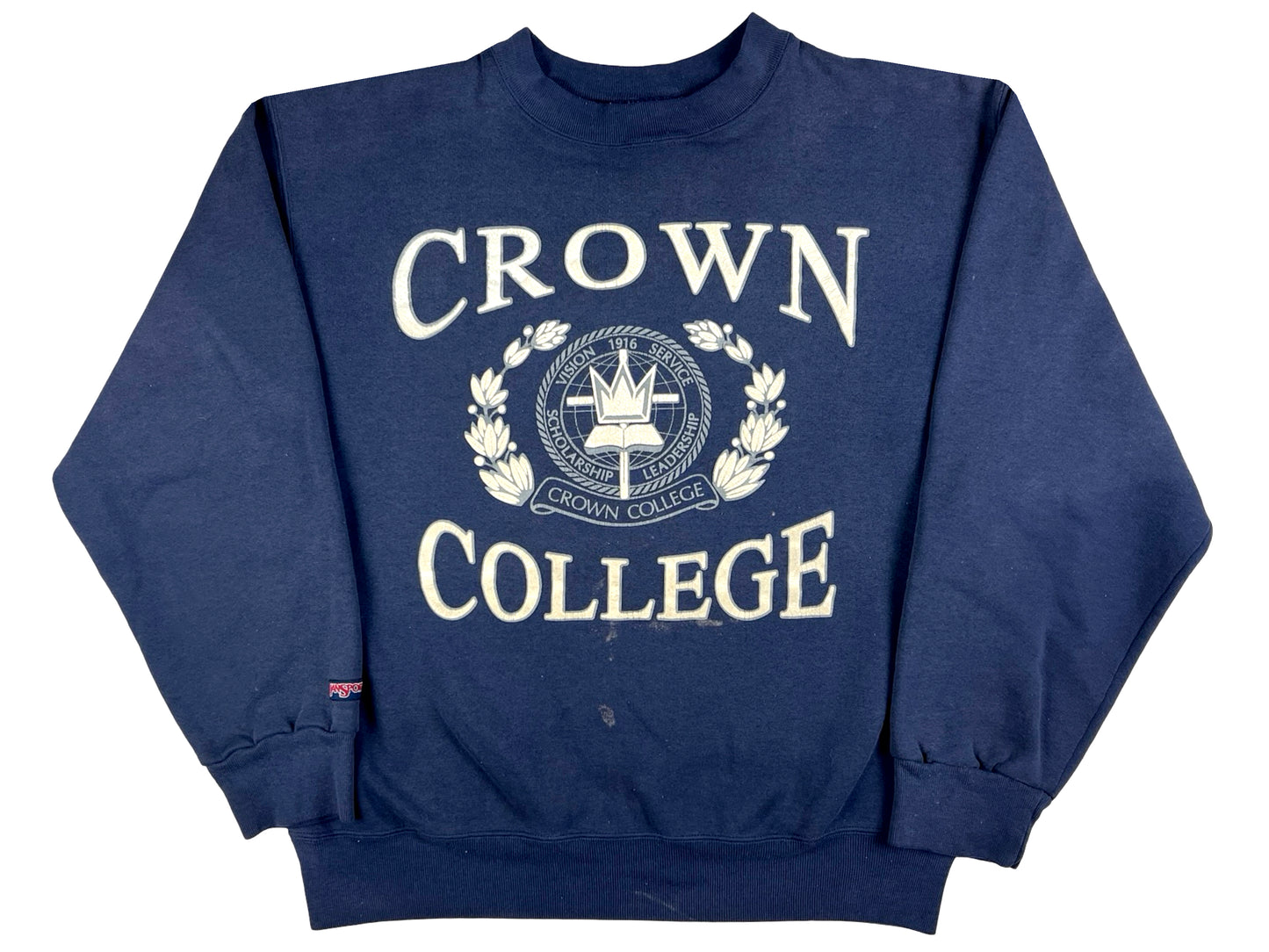 VTG '90S JANSPORT CROWN COLLEGE SWEATER