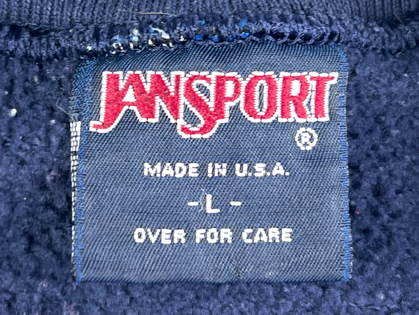 VTG '90S JANSPORT CROWN COLLEGE SWEATER
