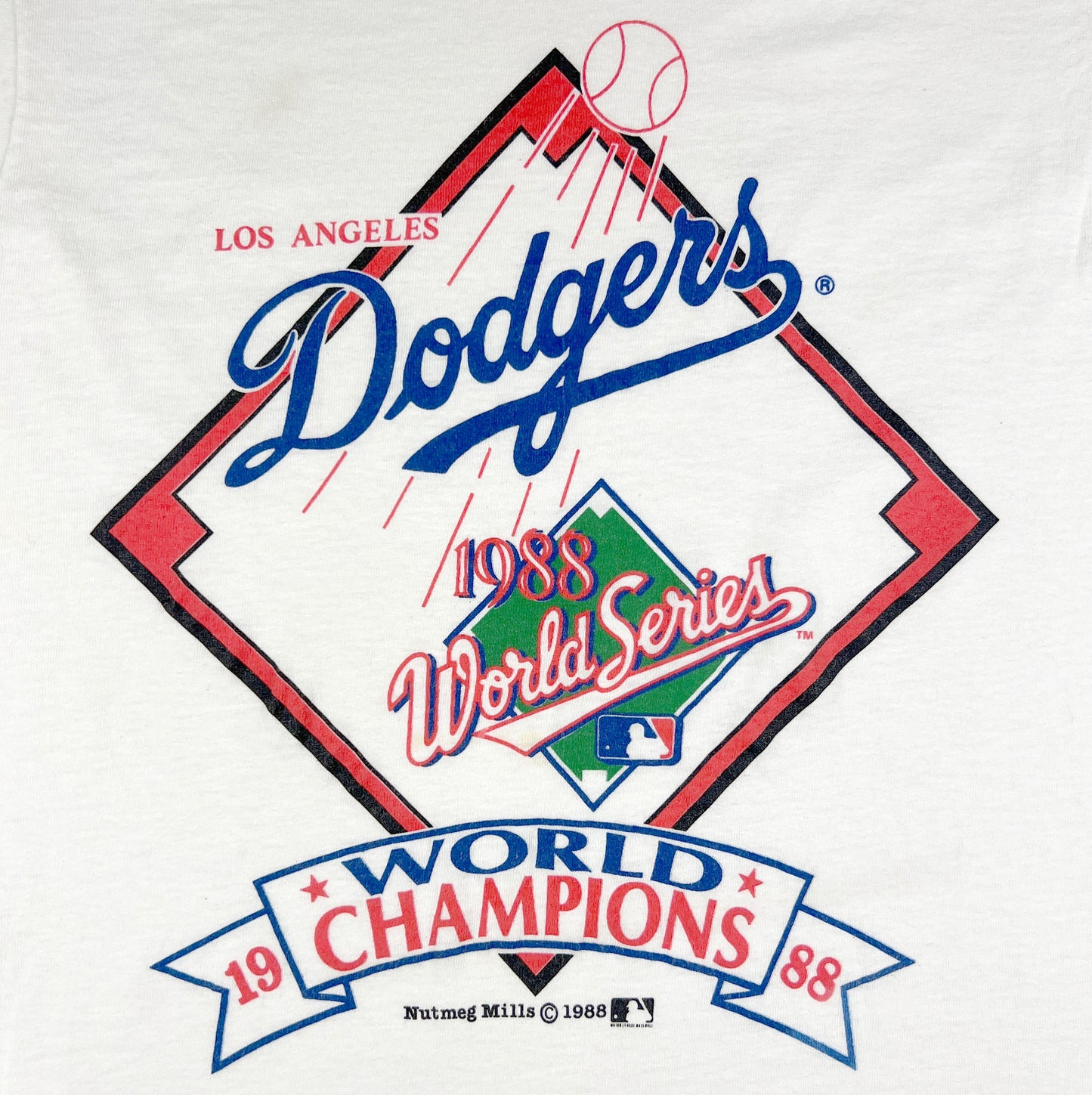 VTG '88 DODGERS WORLD SERIES T-SHIRT