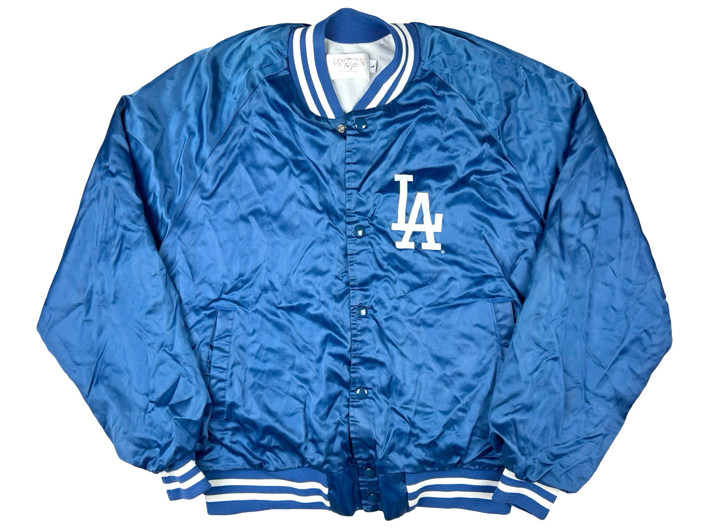 VTG '92 LOS ANGELES DODGERS LOCKER LINE SATIN JACKET