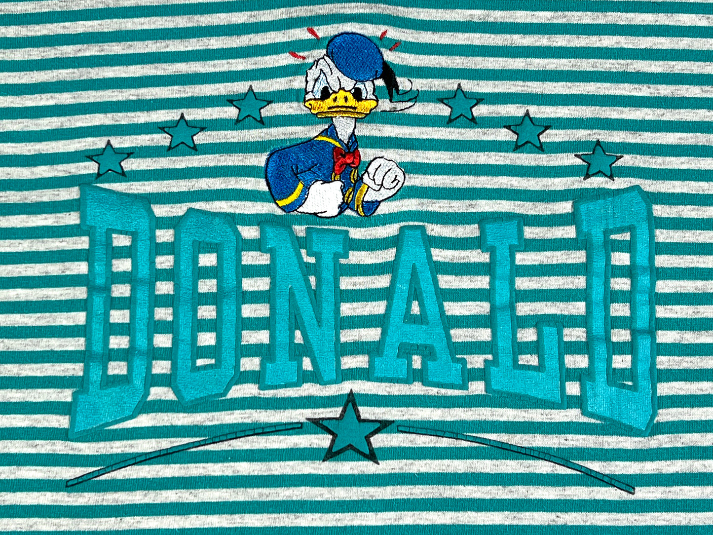 VTG DONALD DUCK STRIPED T-SHIRT
