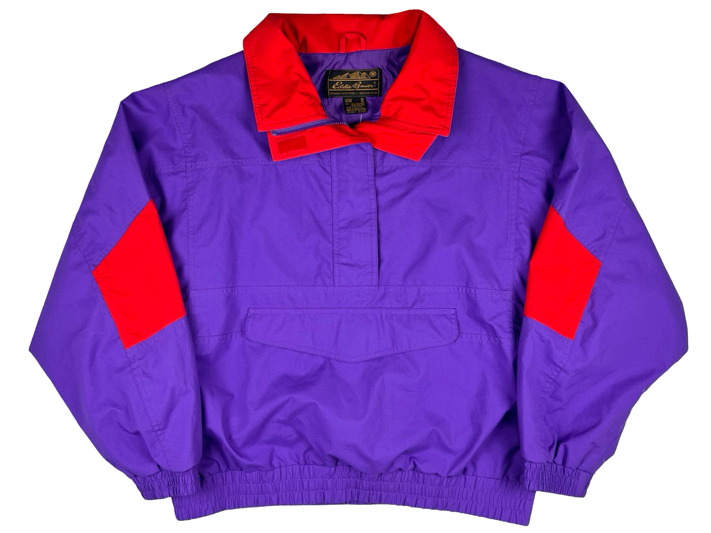 VTG WMN'S EDDIE BAUER 1/2 ZIP JACKET