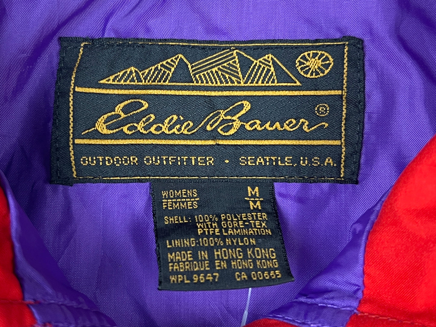 VTG WMN'S EDDIE BAUER 1/2 ZIP JACKET