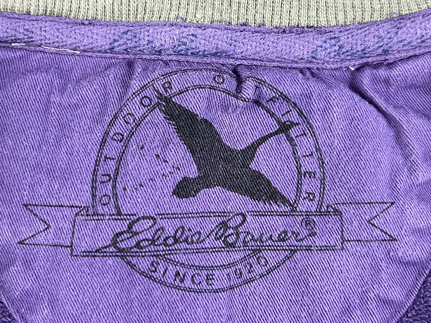 VTG EDDIE BAUER ANORAK SWEATER