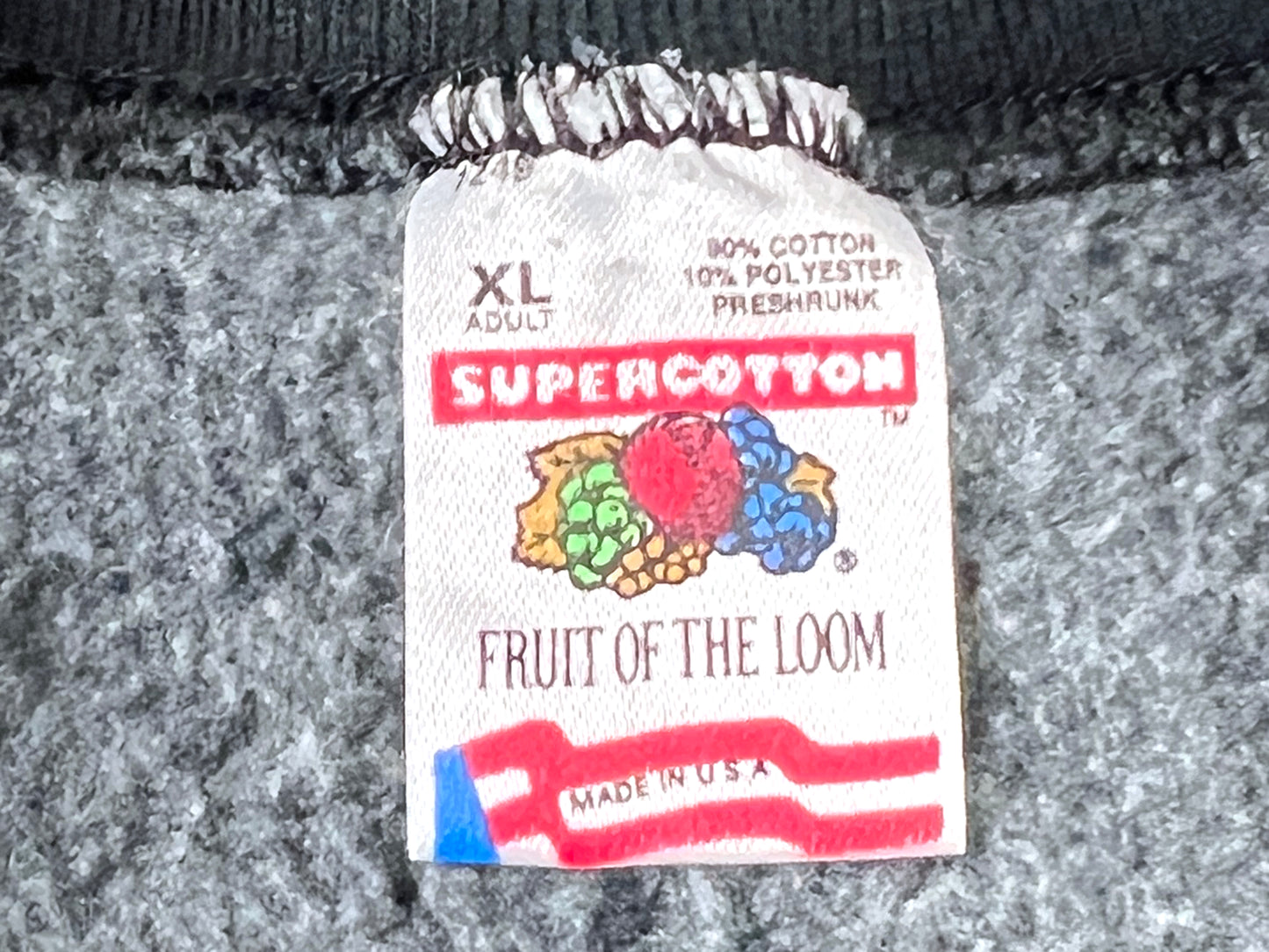 VTG FERRARI EMBROIDERED CREWNECK