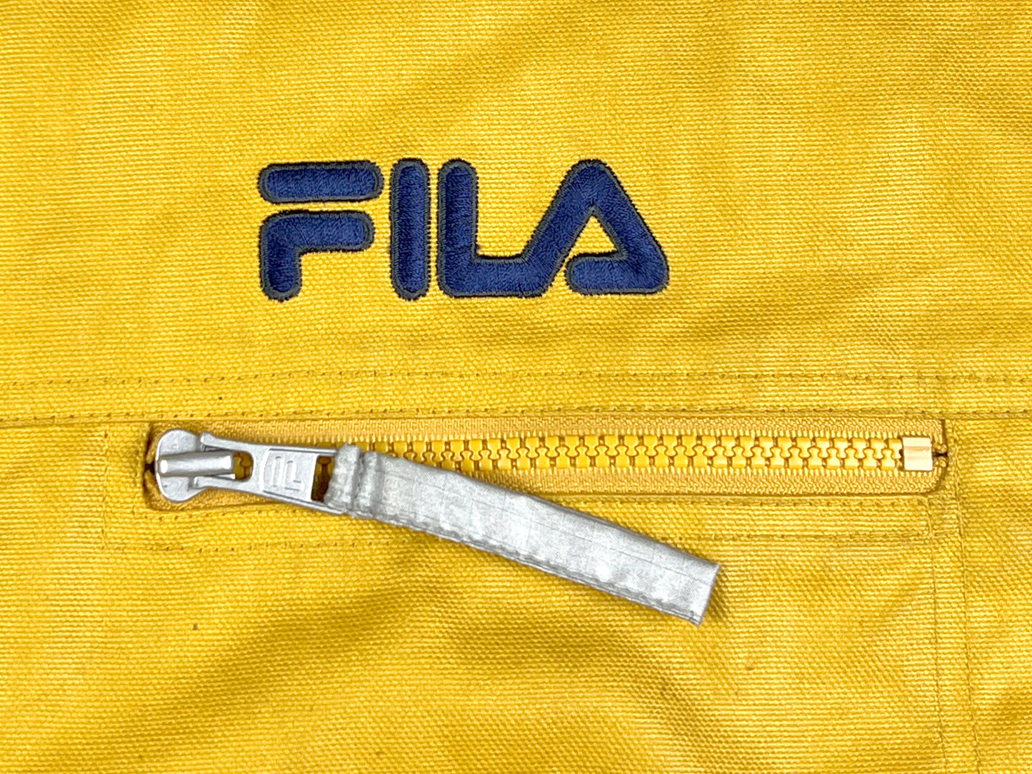 VTG FILA WAXED DENIM CHORE JACKET
