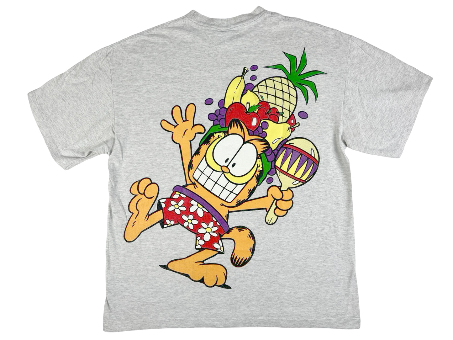 VTG GARFIELD FRUIT HAT T-SHIRT