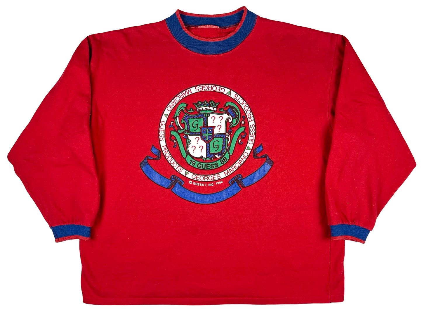 VTG '88 GUESS BY GEORGES MARCIANO CREWNECK