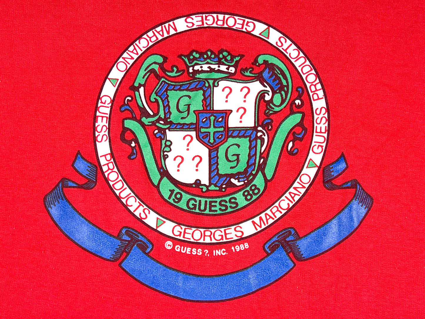 VTG '88 GUESS BY GEORGES MARCIANO CREWNECK