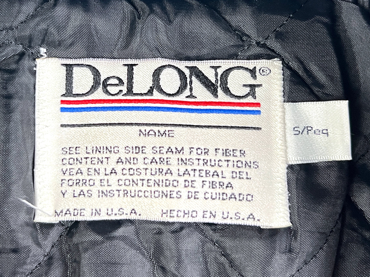 VTG DELONG LETTERMAN JACKET